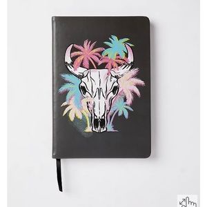 6X8 NOTEBOOK - STEER AND PALMS